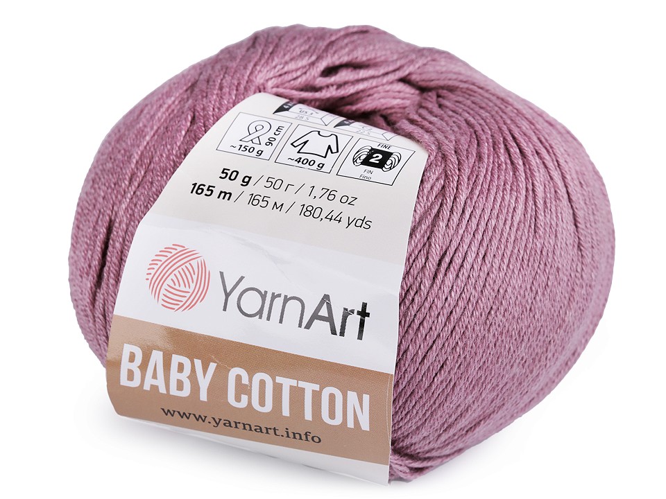 Pletacia priadza YarnArt Baby Cotton 50g