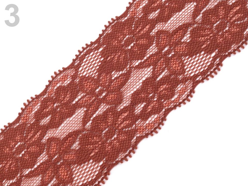 Elastická čipka / vsádka šírka 60 mm - 1m