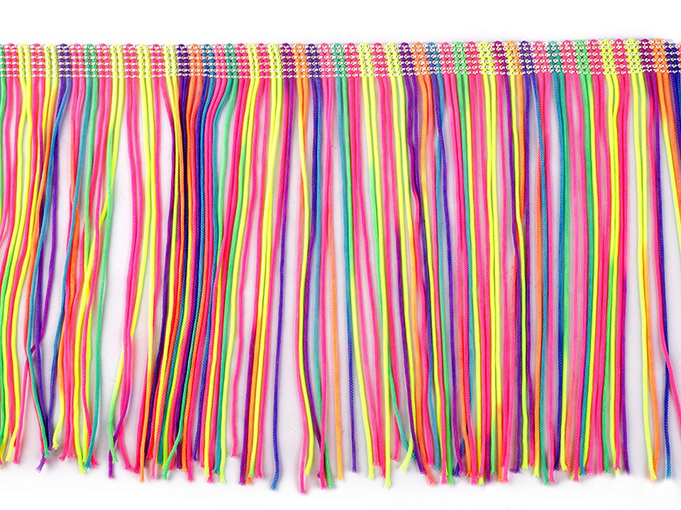Strapce šírka 14 cm neon - 1 m