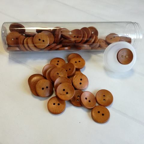 Drevený gombík veľkosť 23 mm