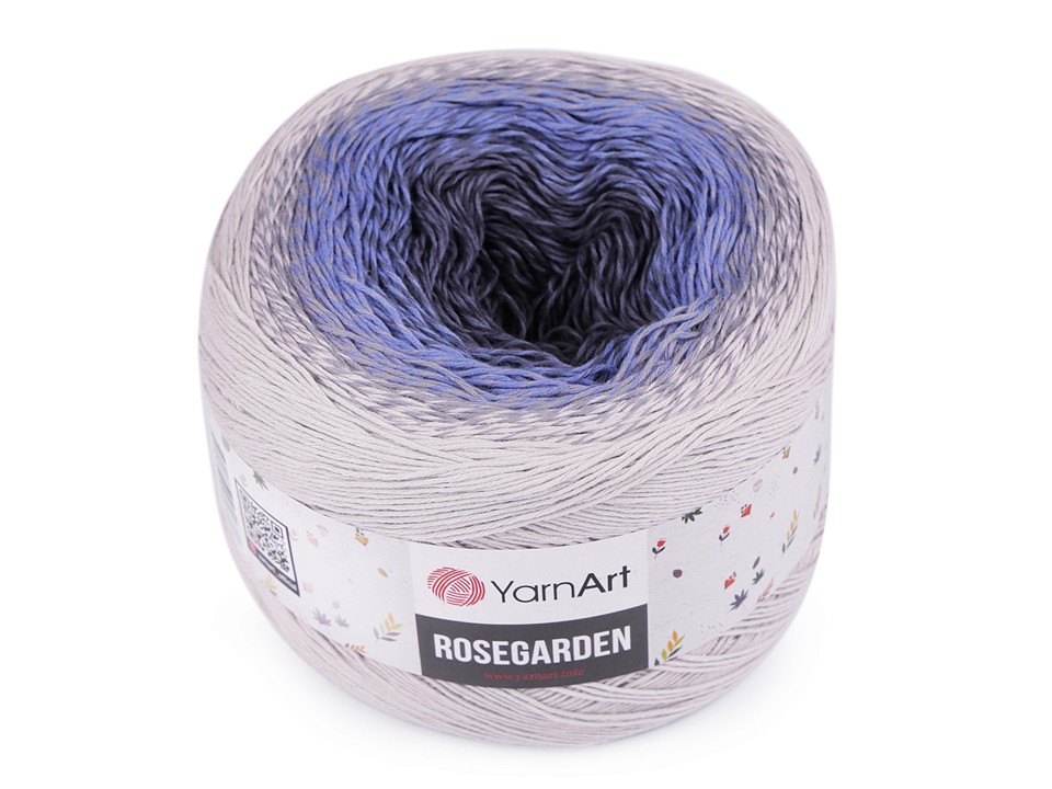 Bavlnená pletacia priadza YarnArt Rosegarden 250g