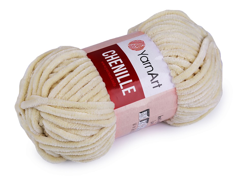 Pletacia ženilková priadza YarnArt Chenile 100g