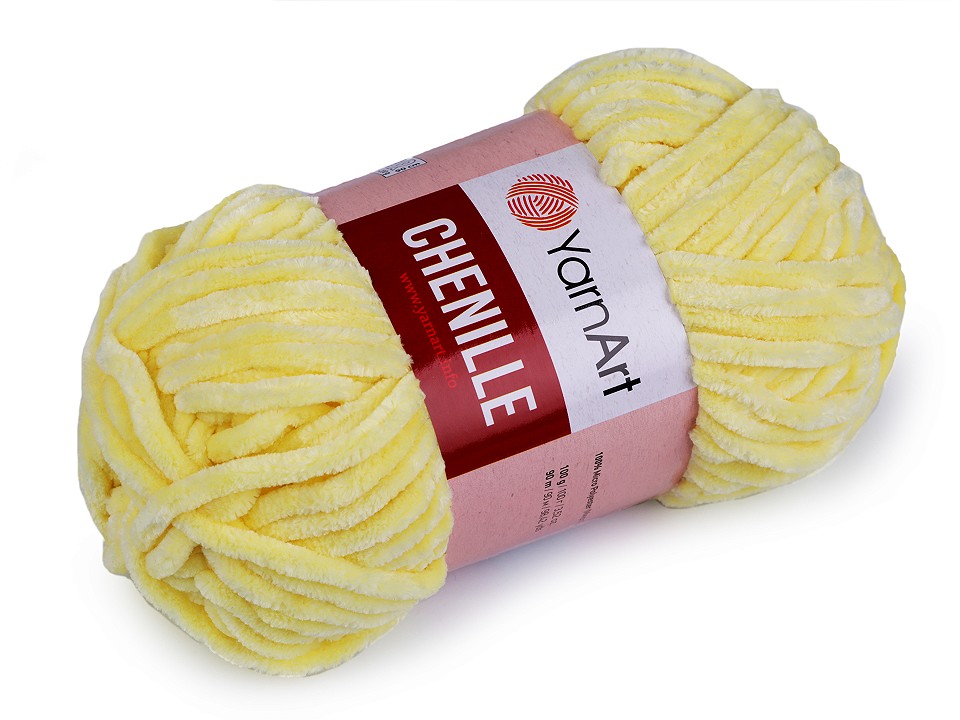 Pletacia ženilková priadza YarnArt Chenile 100g