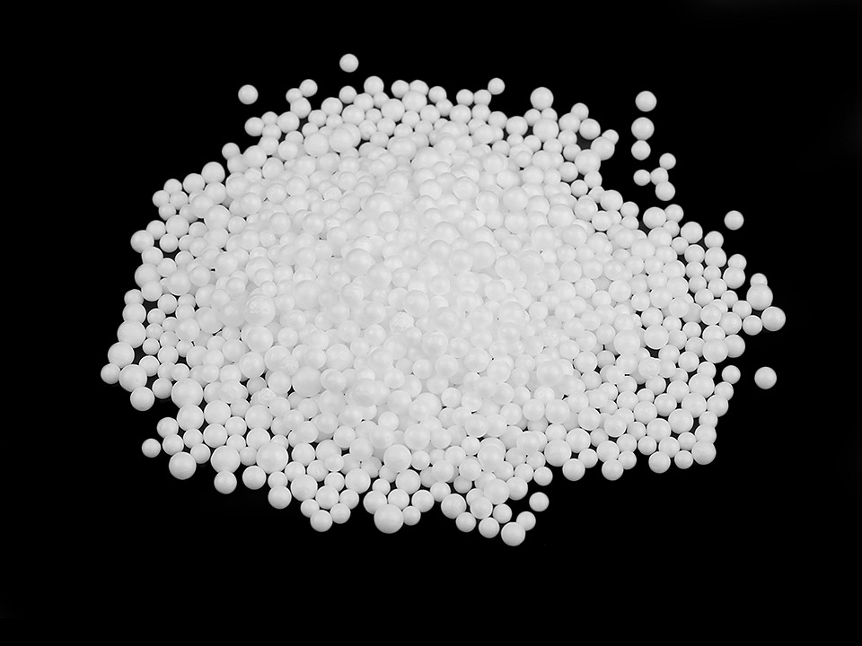 Výplň - polystyrénové guličky do sedacích vakov 100 l - 1 sáčok