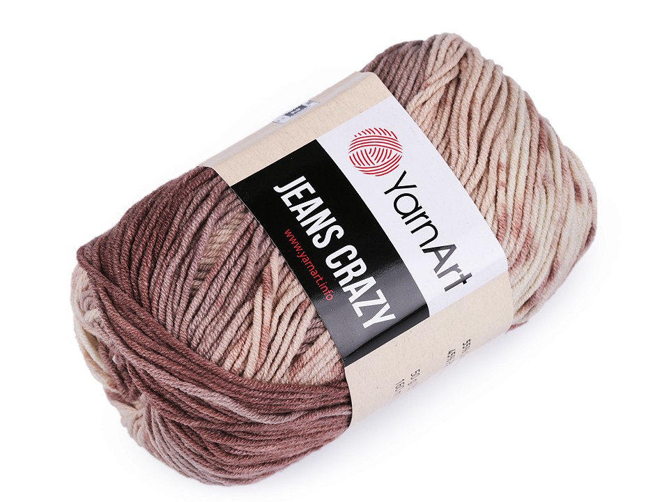 Pletacia priadza YarnArt Jeans Crazy 50g