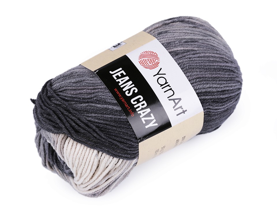 Pletacia priadza YarnArt Jeans Crazy 50g