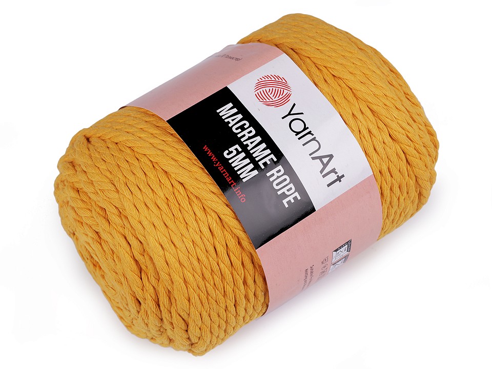 Pletacia priadza YarnArt Macrame Rope 5 mm 500g