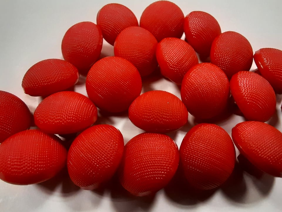 Vrúbkovaný gombík  Ø 13mm - 1 ks