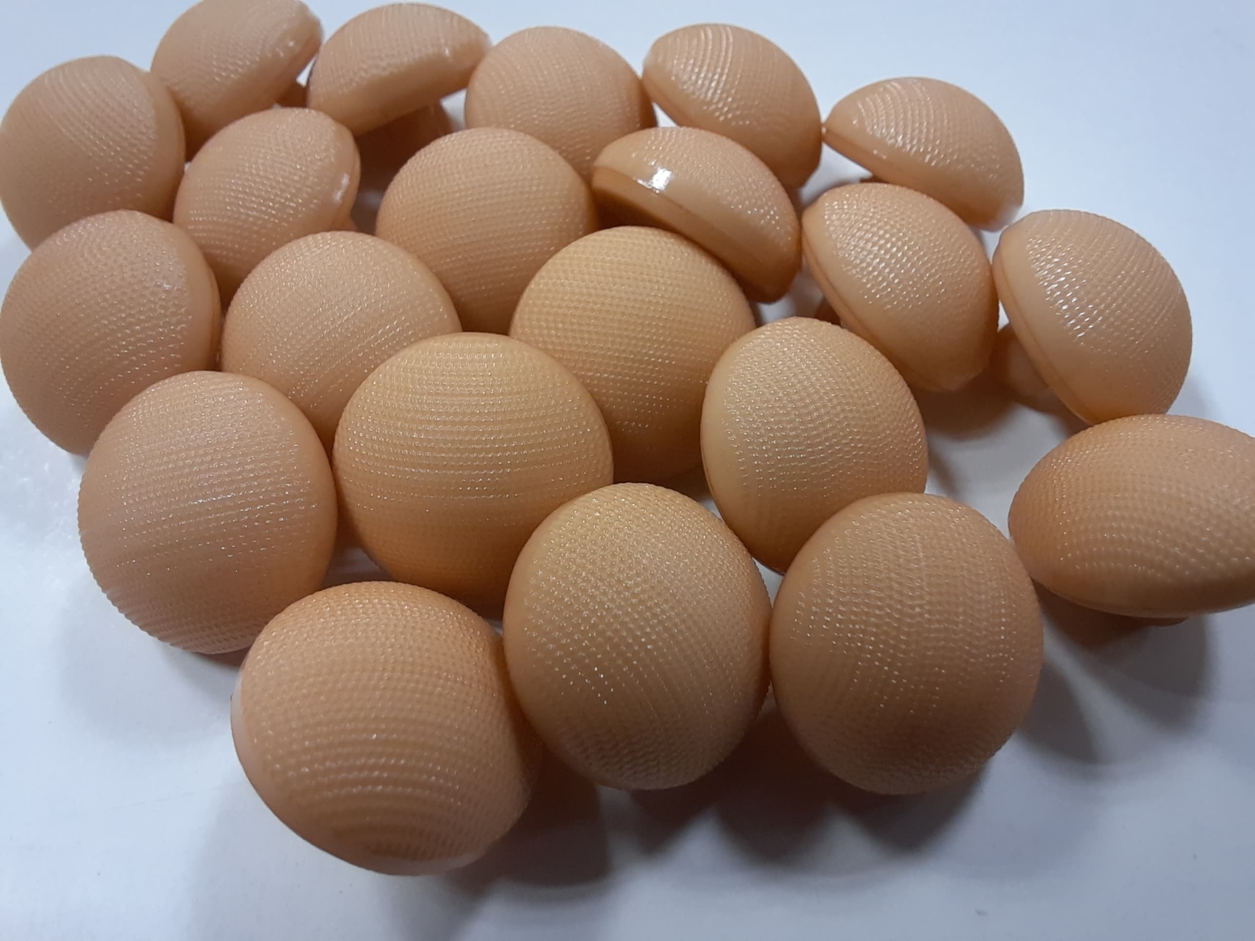 Vrúbkovaný gombík  Ø 13mm - 1 ks