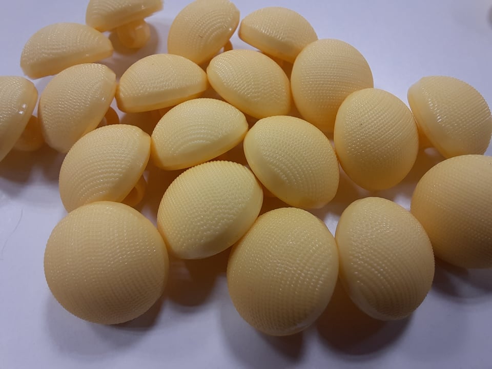 Vrúbkovaný gombík  Ø 13mm - 1 ks