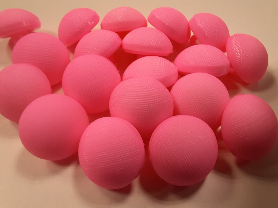 Vrúbkovaný gombík  Ø 13mm - 1 ks