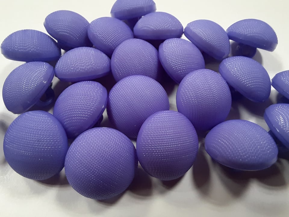 Vrúbkovaný gombík  Ø 13mm - 1 ks