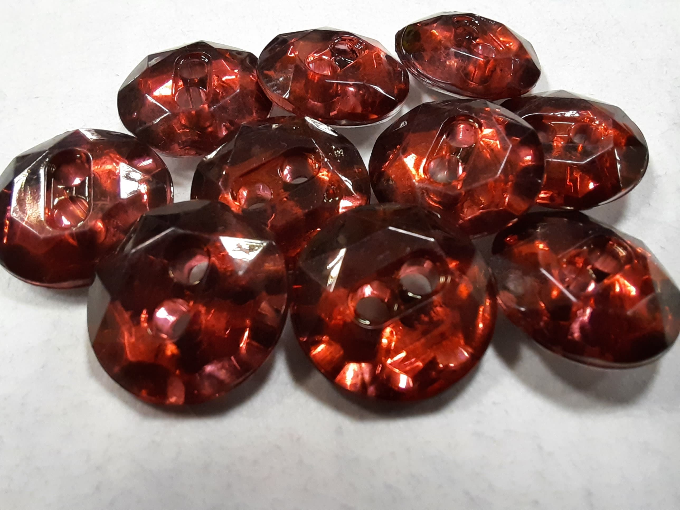 Elegantný gombík "drahokam" Ø 18mm - 1 ks