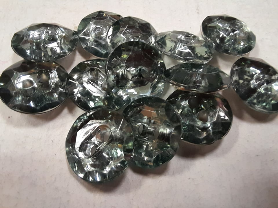 Elegantný gombík "drahokam" Ø 18mm - 1 ks