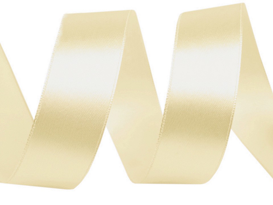 Atlasová stuha zväzky po 5 m šírka 20 mm