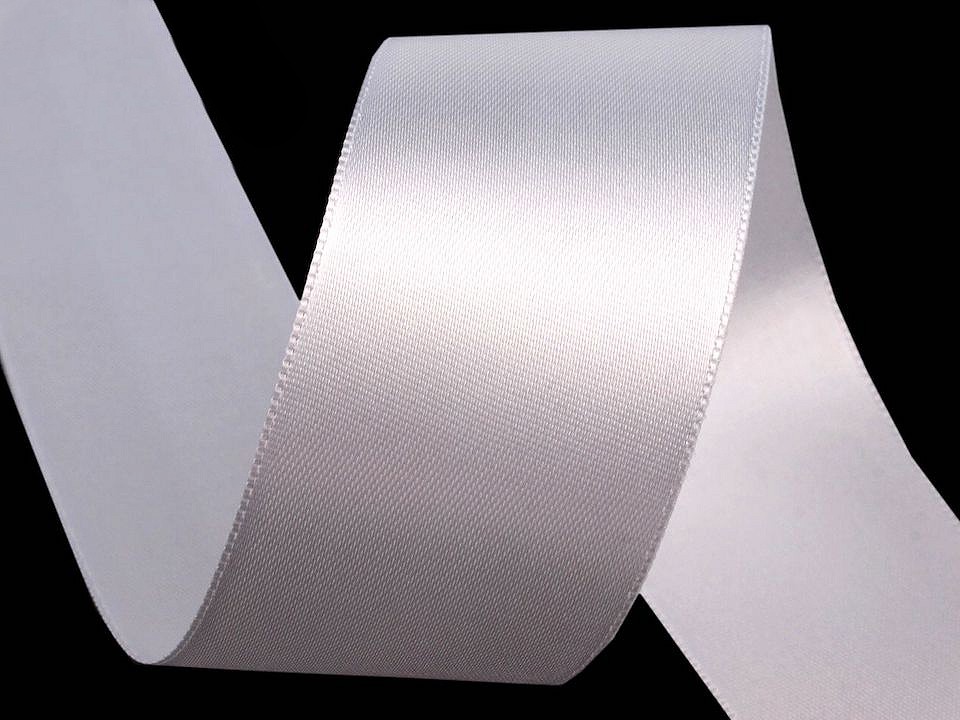 Atlasová stuha obojlíca zväzky po 5 m šírka 40 mm - 5 m