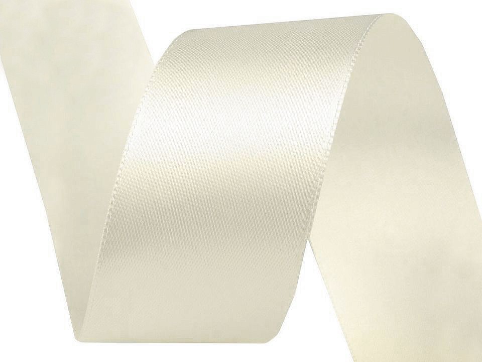 Atlasová stuha obojlíca zväzky po 5 m šírka 40 mm - 5 m