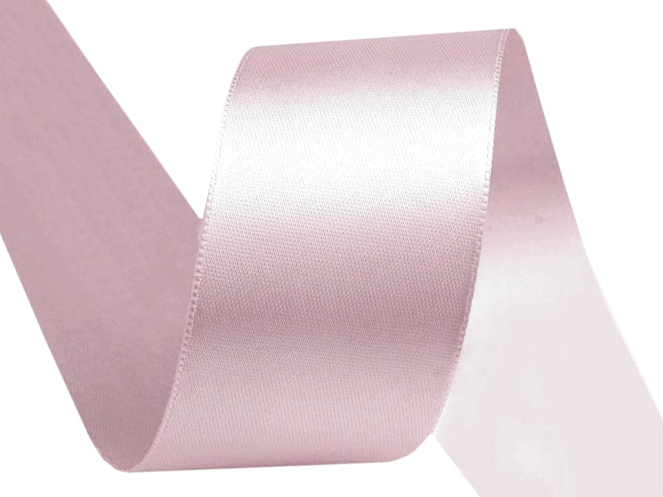 Atlasová stuha obojlíca zväzky po 5 m šírka 40 mm - 5 m