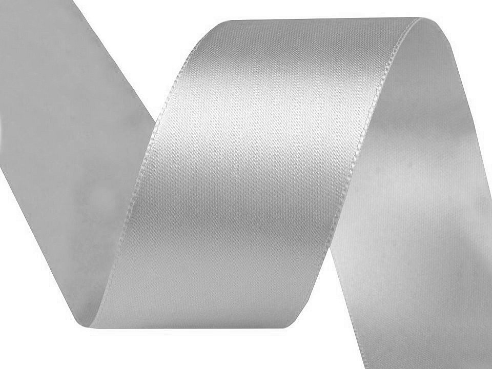 Atlasová stuha obojlíca zväzky po 5 m šírka 40 mm - 5 m