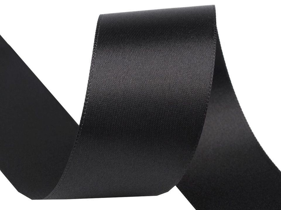 Atlasová stuha obojlíca zväzky po 5 m šírka 40 mm - 5 m