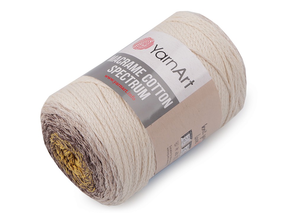 Pletacia priadza YarnArt Macrame Cotton Spectrum 250g