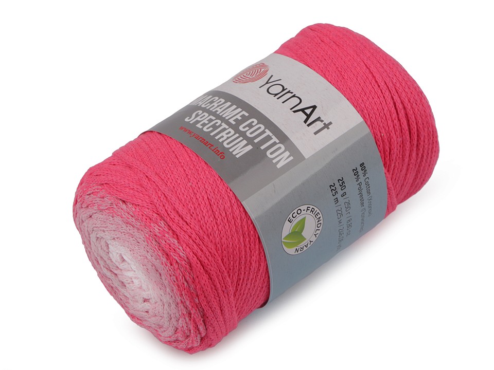 Pletacia priadza YarnArt Macrame Cotton Spectrum 250g