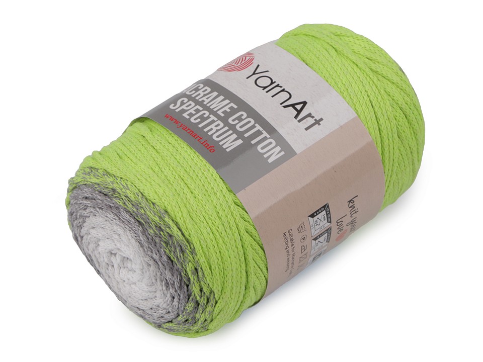 Pletacia priadza YarnArt Macrame Cotton Spectrum 250g