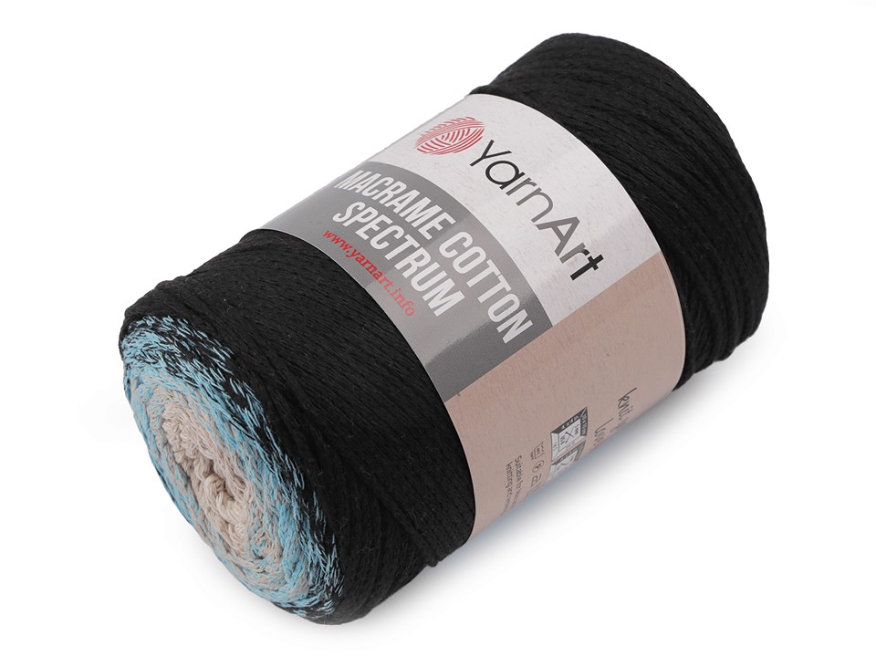 Pletacia priadza YarnArt Macrame Cotton Spectrum 250g
