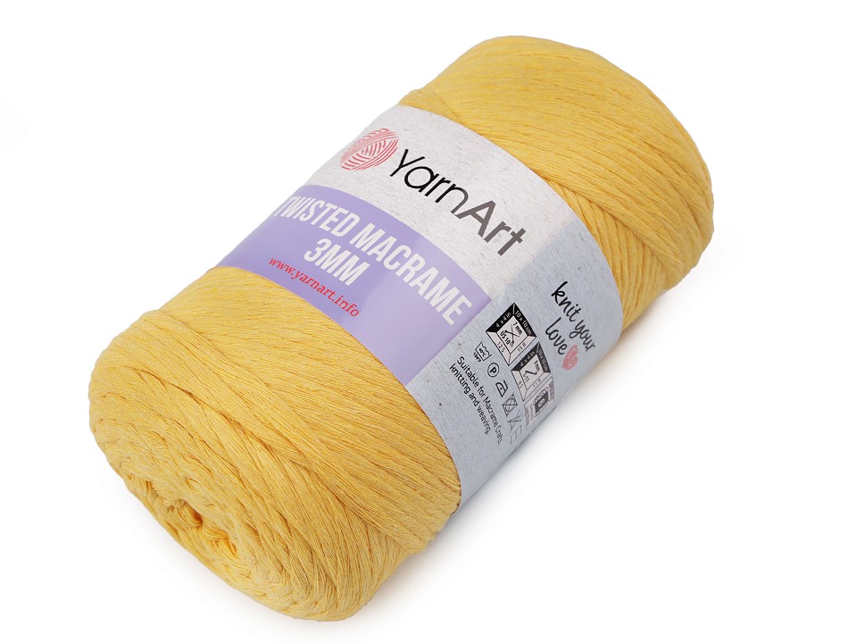 Pletacia priadza YarnArt Twisted Macrame 250g