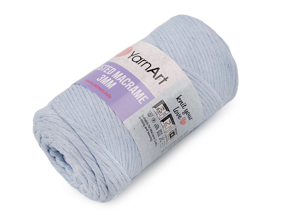 Pletacia priadza YarnArt Twisted Macrame 250g