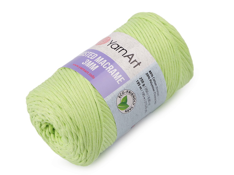 Pletacia priadza YarnArt Twisted Macrame 250g