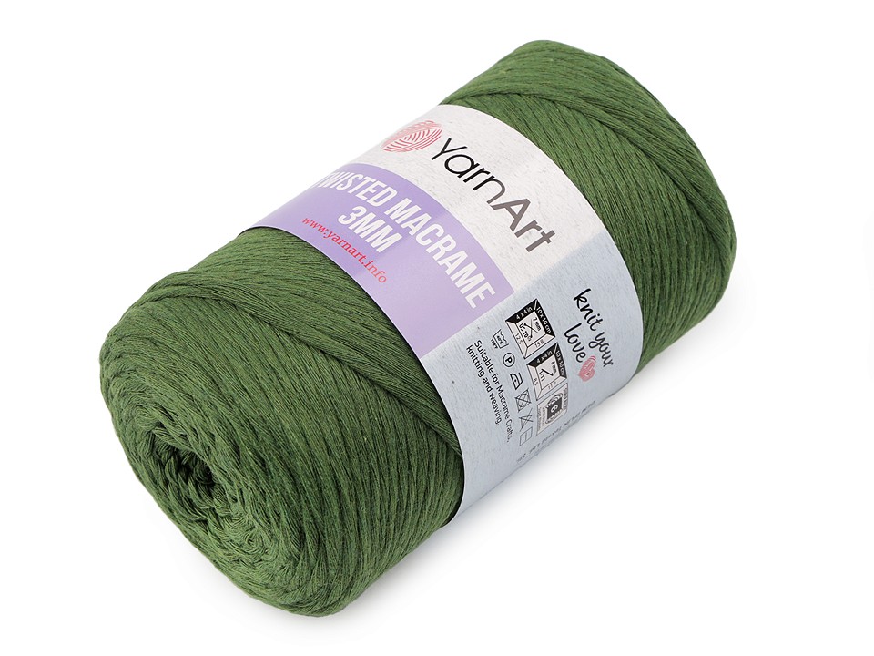 Pletacia priadza YarnArt Twisted Macrame 250g