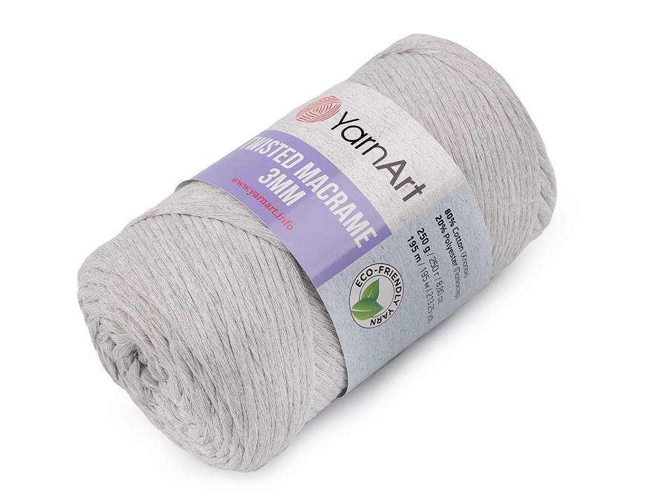 Pletacia priadza YarnArt Twisted Macrame 250g