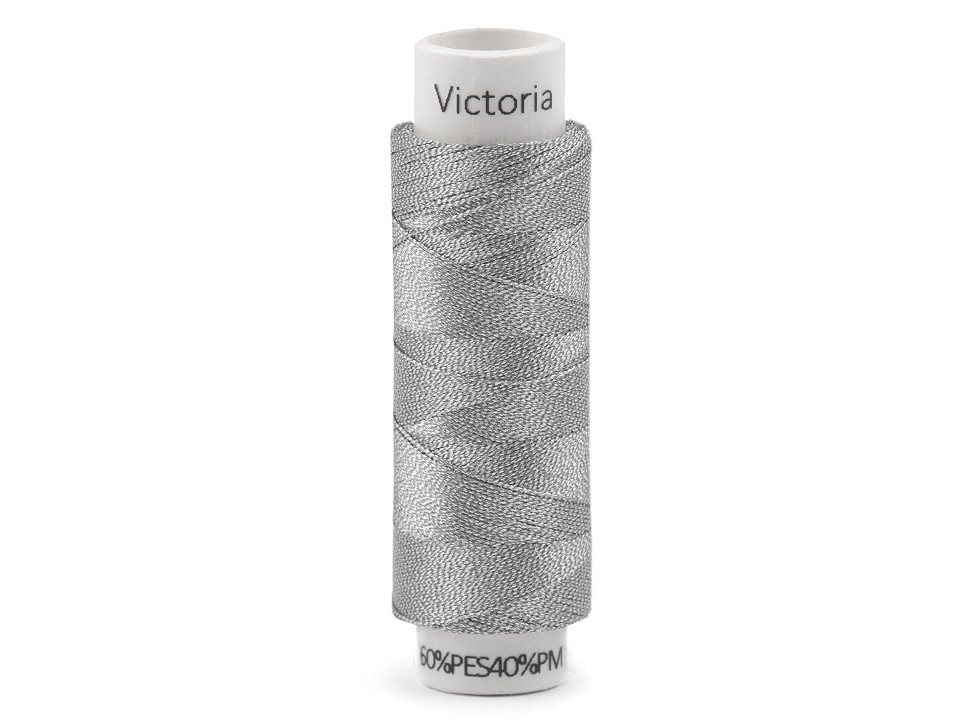 Metalická niť Victoria 100 m - 1 ks