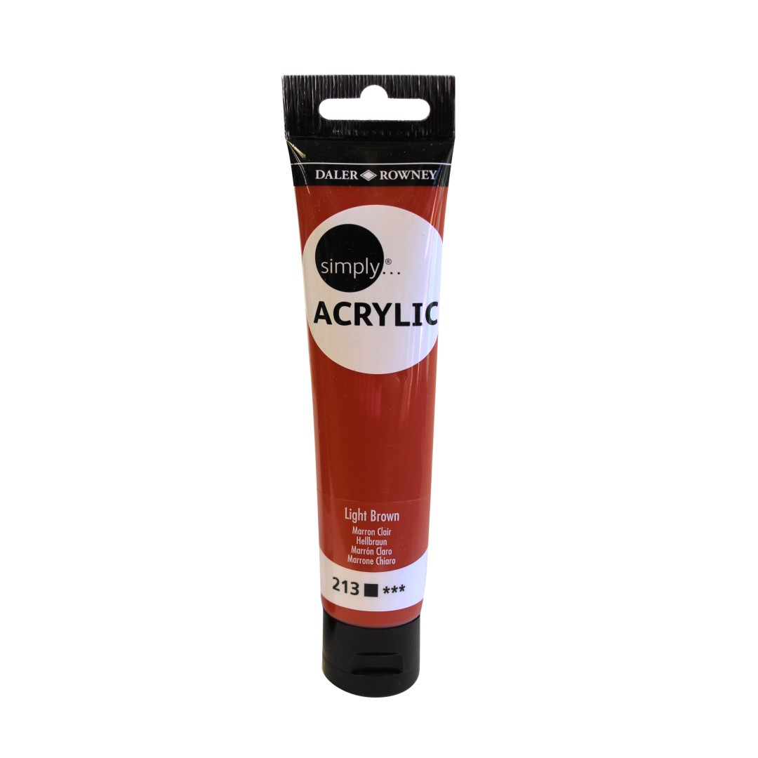 D&R SIMPLY akrylové farby 75ml - 1 ks