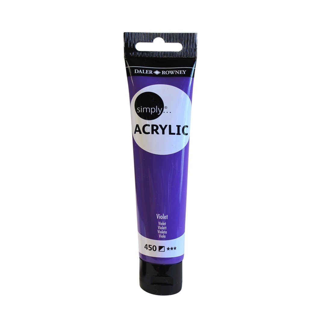 D&R SIMPLY akrylové farby 75ml - 1 ks