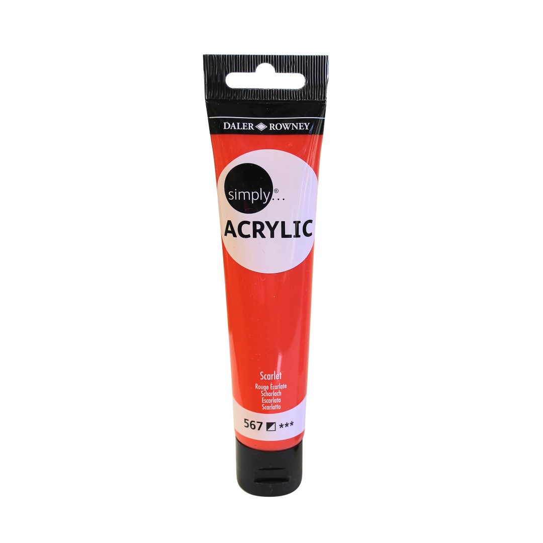 D&R SIMPLY akrylové farby 75ml - 1 ks
