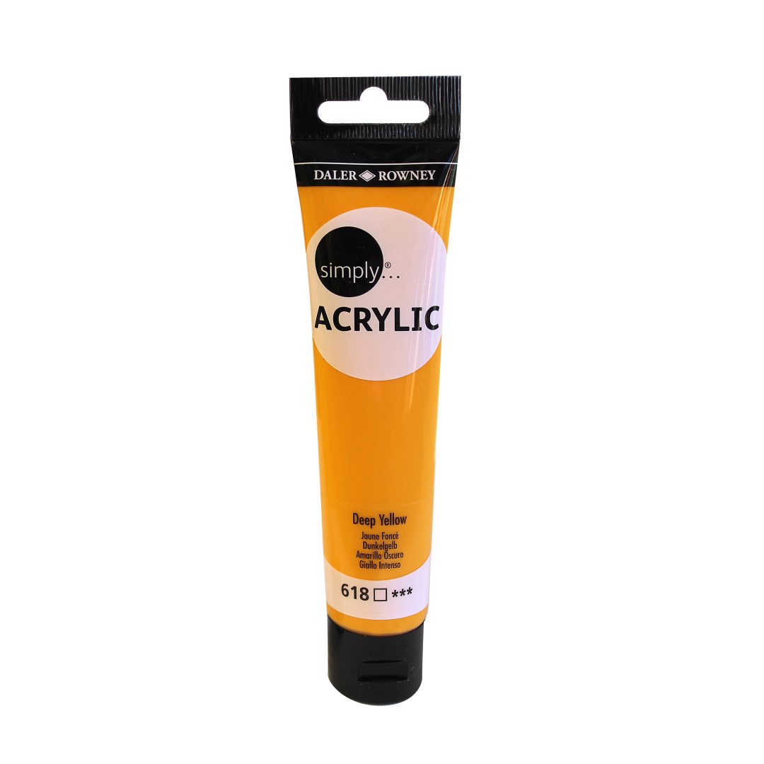 D&R SIMPLY akrylové farby 75ml - 1 ks