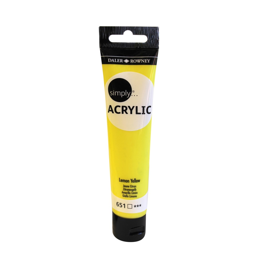 D&R SIMPLY akrylové farby 75ml - 1 ks