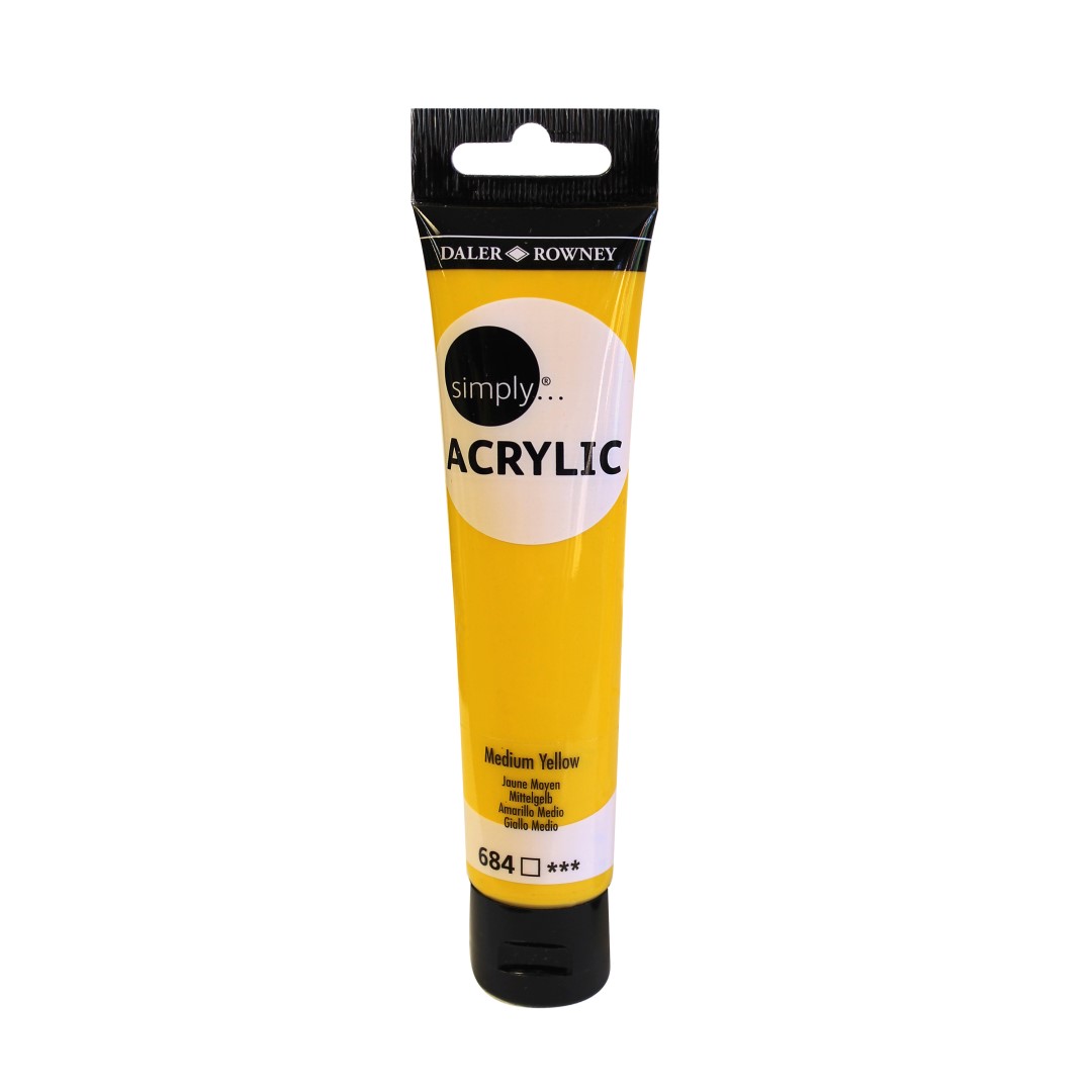 D&R SIMPLY akrylové farby 75ml - 1 ks