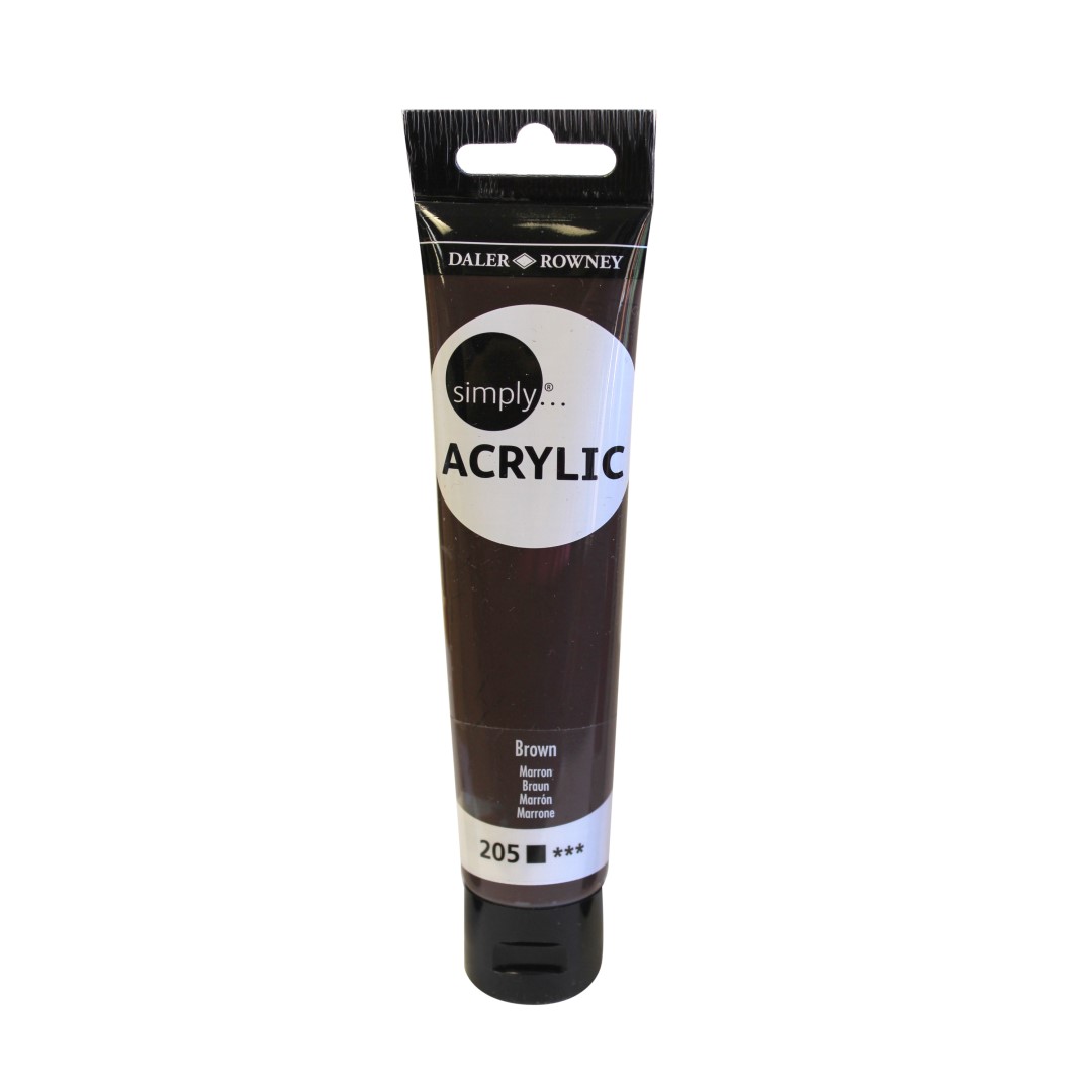 D&R SIMPLY akrylové farby 75ml - 1 ks