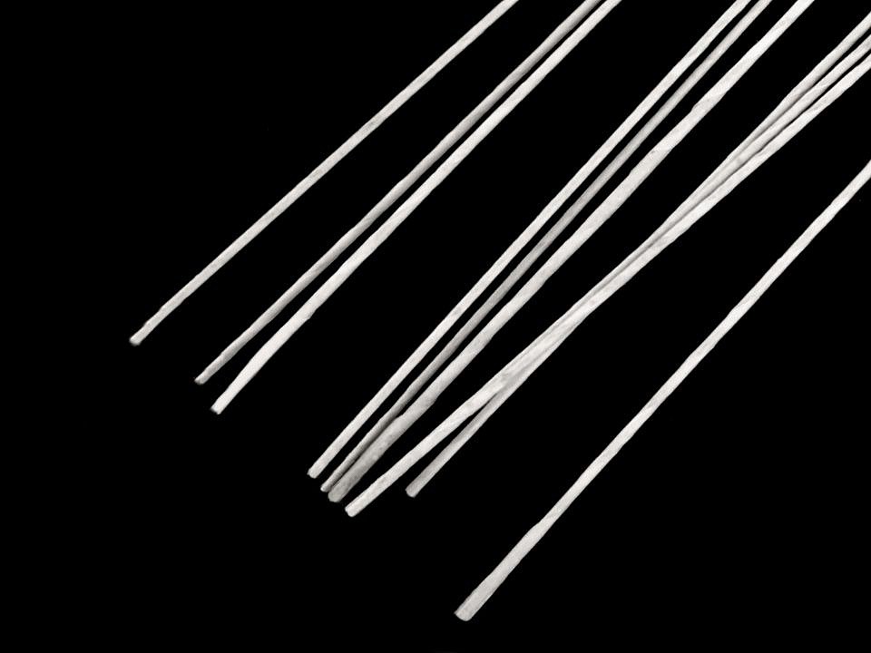 Floristický drôt Ø1,3 mm, dĺžka 40 cm - 10ks