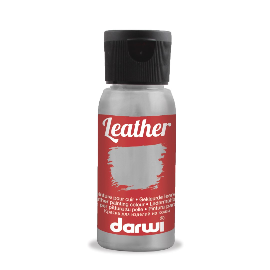 DARWI Leather farba na kožu 50ml studená šedá