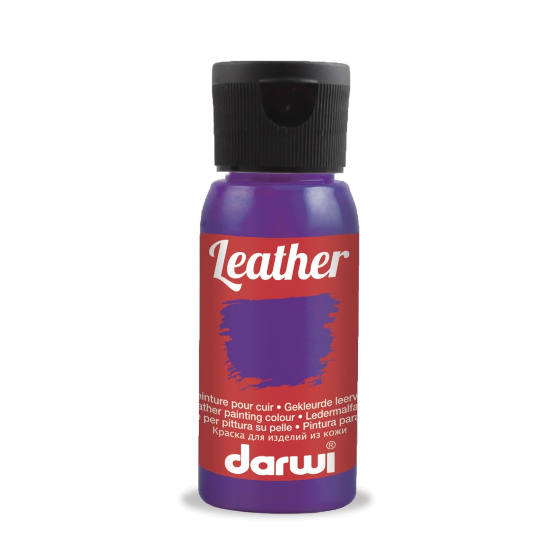 DARWI Leather farba na kožu 50ml orgovánová