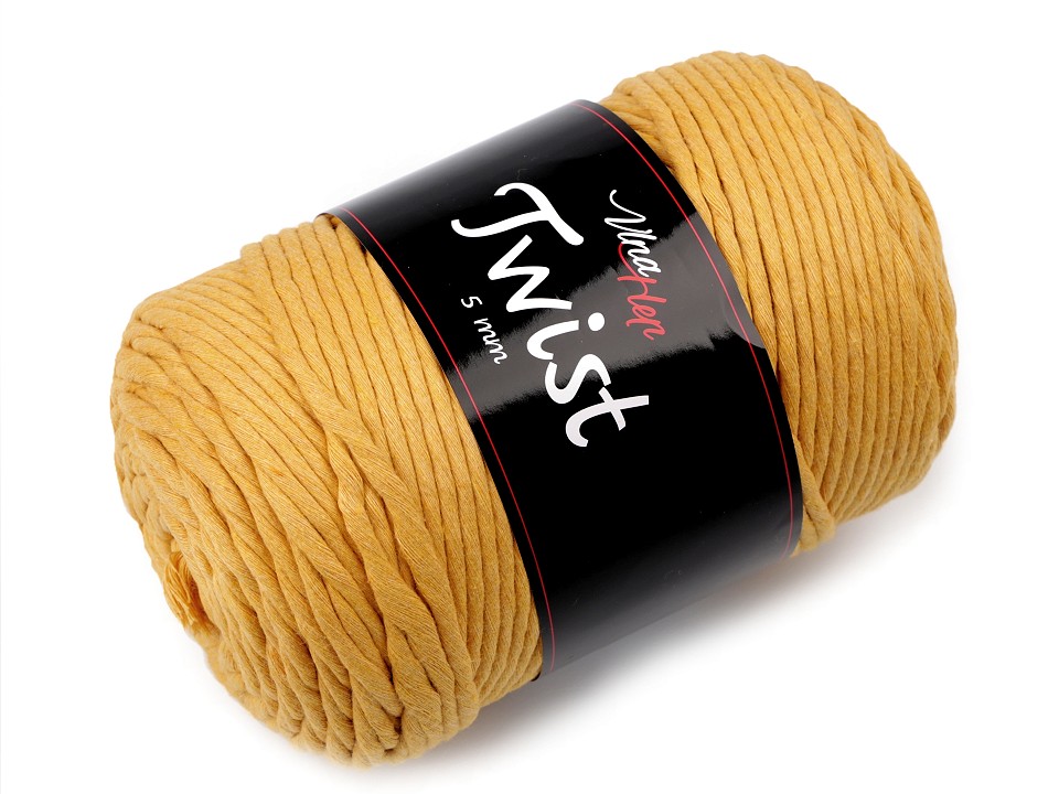 Bavlnená pletacia priadza Vlna-Hep Twist 500g