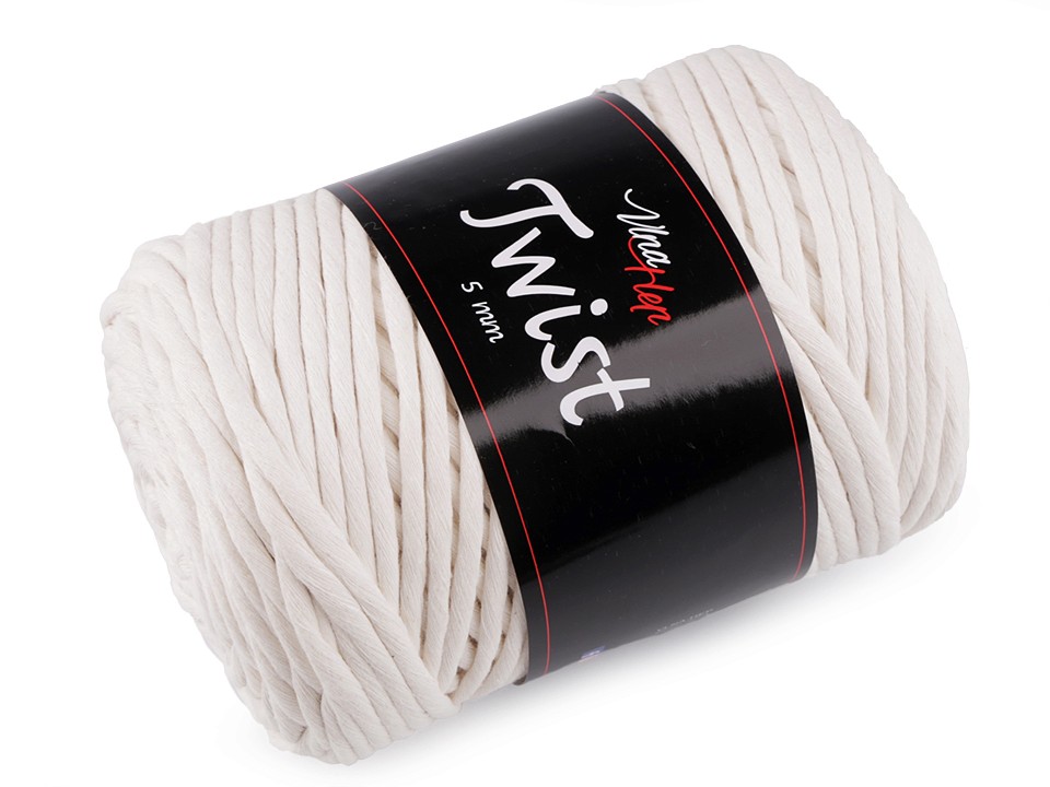 Bavlnená pletacia priadza Vlna-Hep Twist 500g