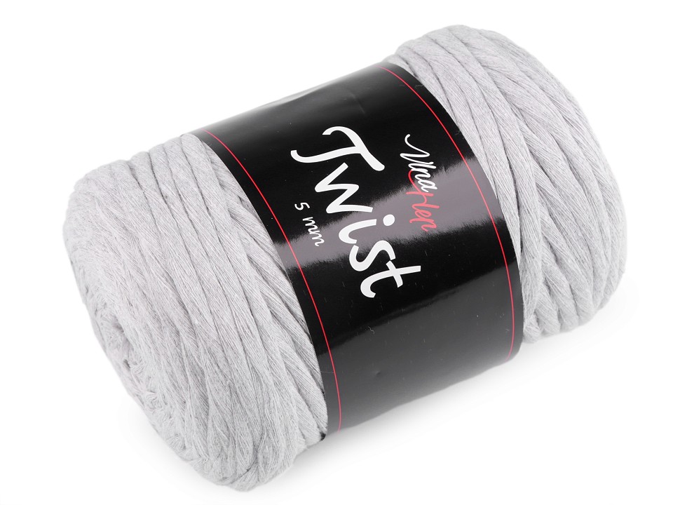 Bavlnená pletacia priadza Vlna-Hep Twist 500g