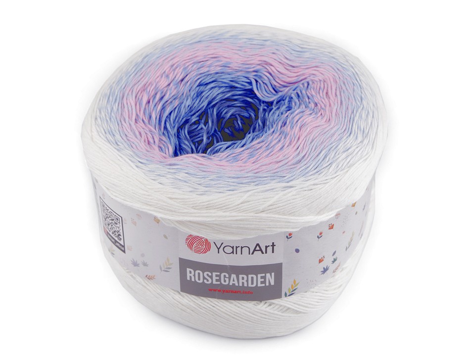 Bavlnená pletacia priadza YarnArt Rosegarden 250g
