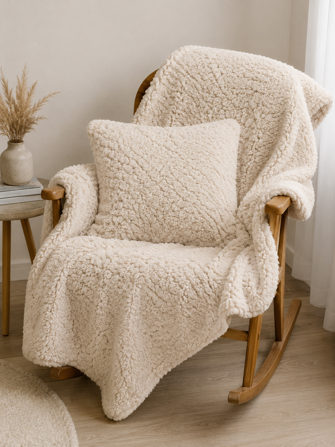 SHERPA BARANČEK POLAR FLEECE NATURAL- JEDNOSTRANNÝ