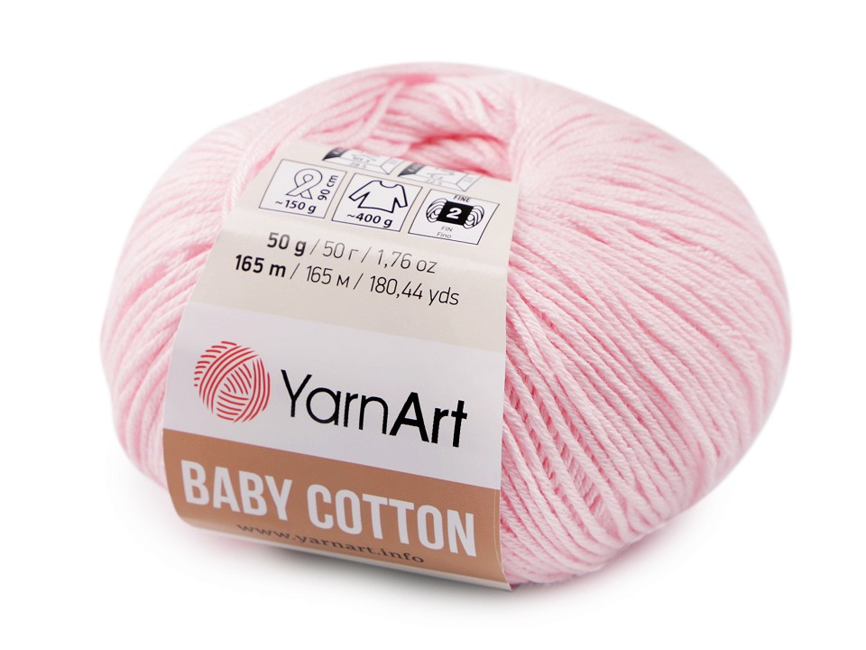 Pletacia priadza YarnArt Baby Cotton 50g